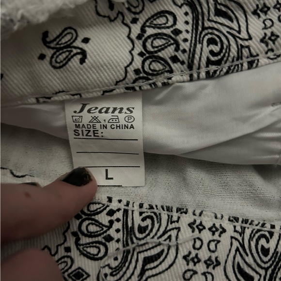 Small patchwork jeans - Picture 2 of 3